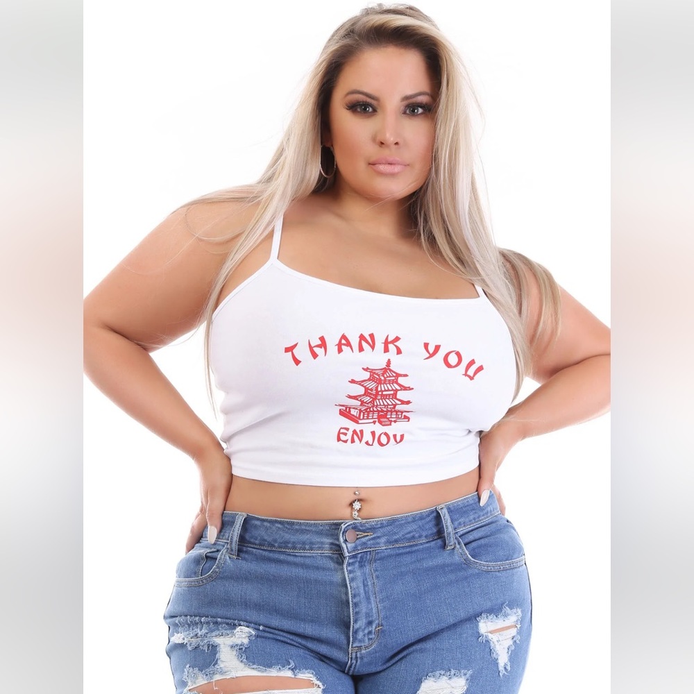 Fashion Nova Cropped Tank Top